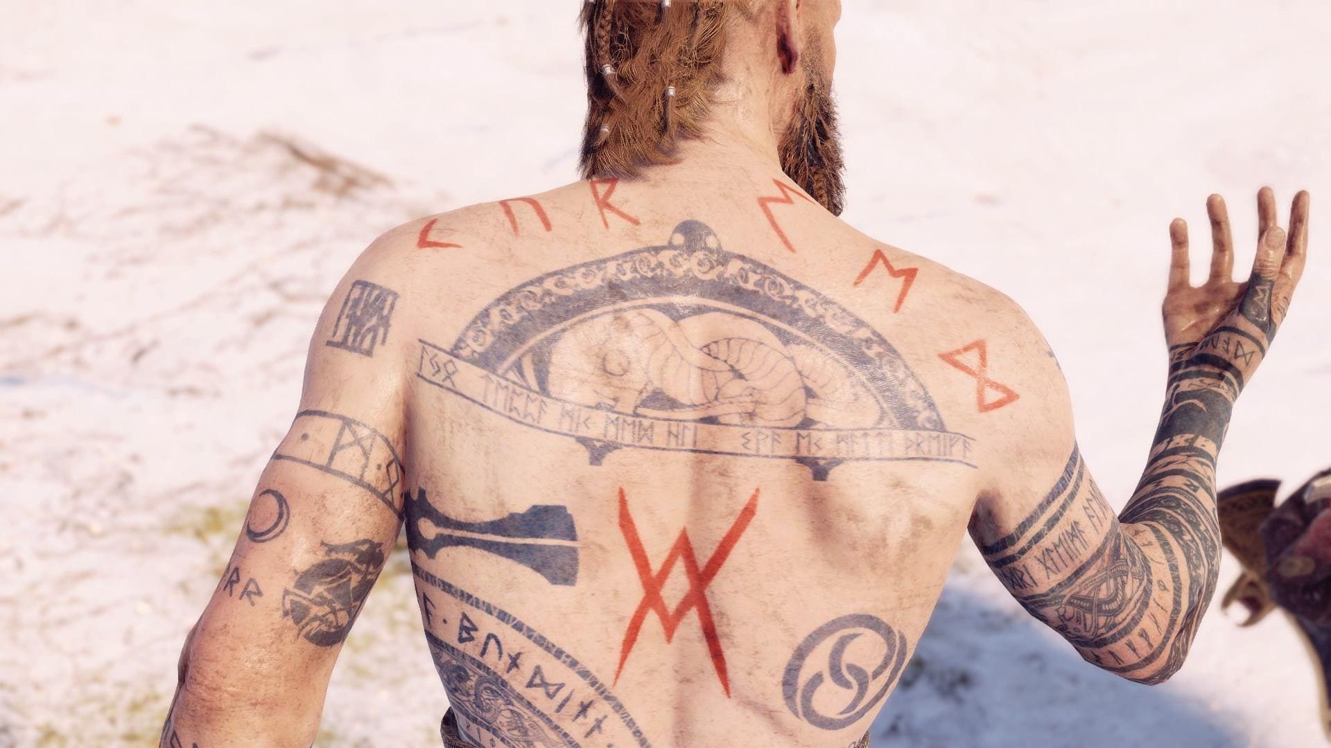 Руны на теле